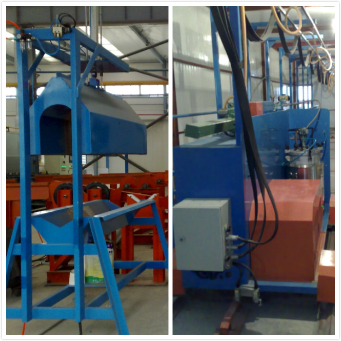 Petroleum pipeline inner coating machine